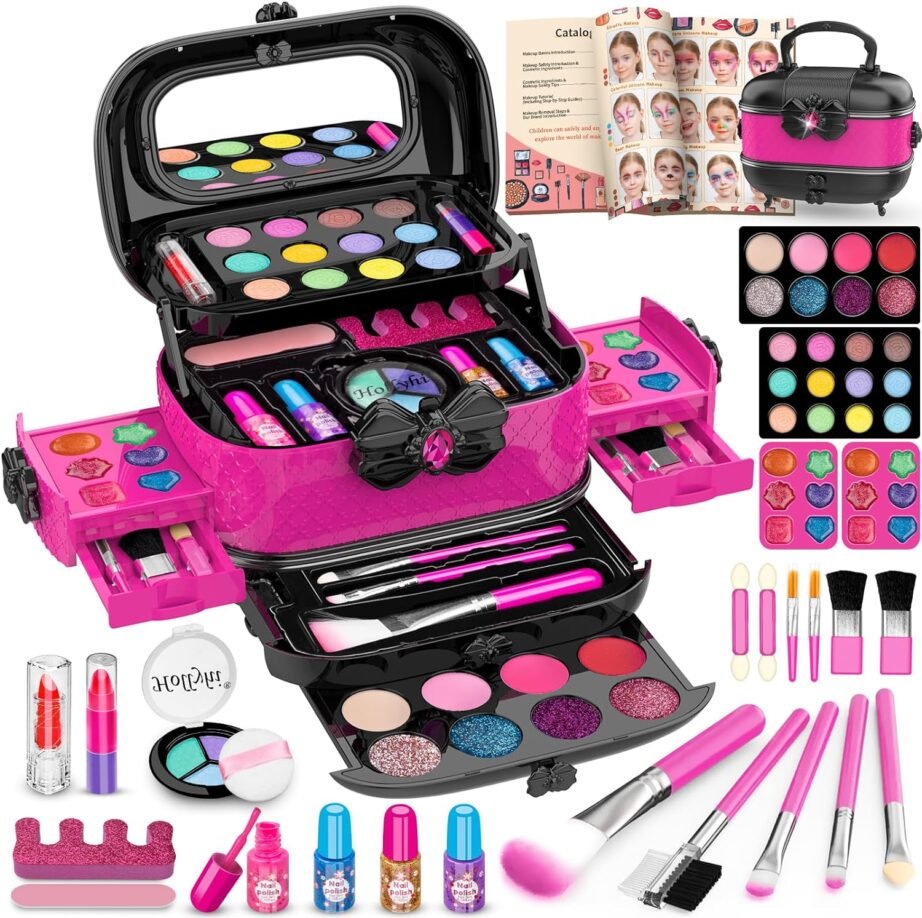 58 Pcs Kids Makeup Kit – A Dreamy Gift for A Little Princess