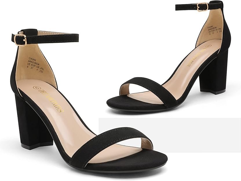 DREAM PAIRS Heel Pumps Sandals: Comfort Meets Style!