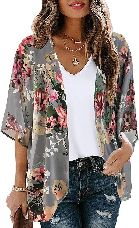 The Floral Must-Have Kimono Cardigan for Every Season