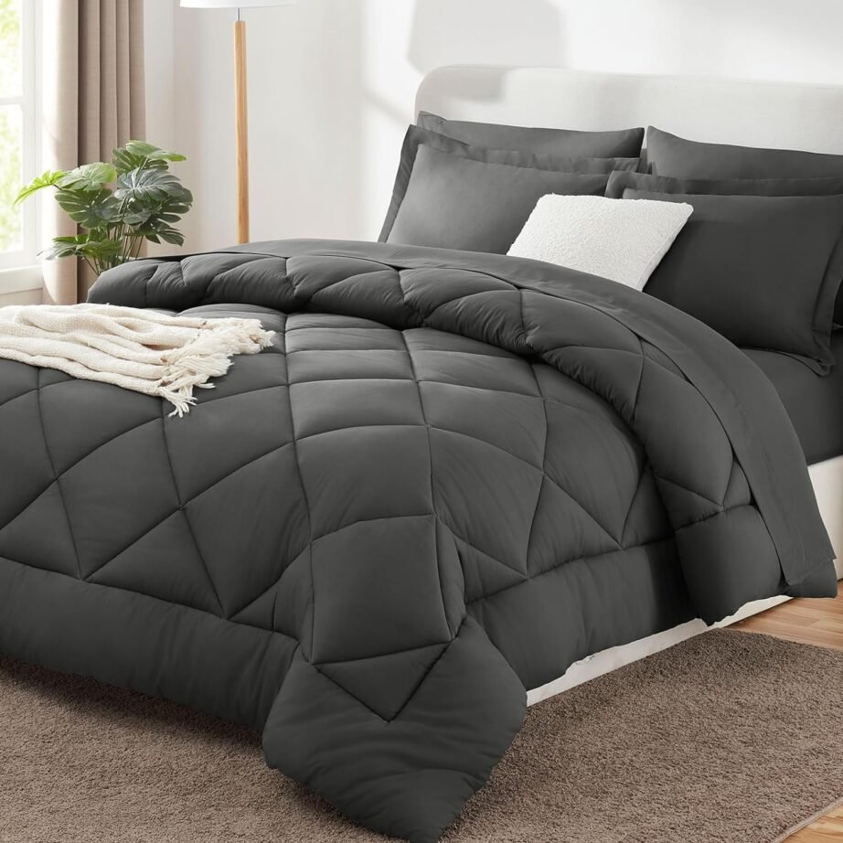 CozyLux Queen Bed in a Bag